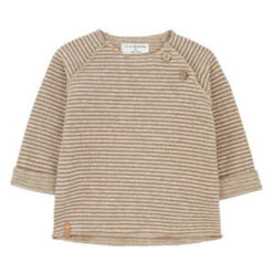 1+ In The FamilyKids 1+ In The Family Baby And Child Alex T-shirt - Olmo Beige Stripes