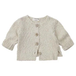 1+ In The FamilyKids 1+ In The Family Baby And Child Pepa Cardigan - Natural Cream