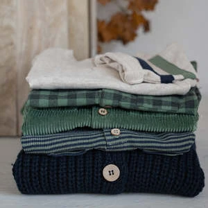 1+ In The FamilyKids 1+ In The Family Baby And Child Ross Hooded Jacket - Navy Blue - Image 2