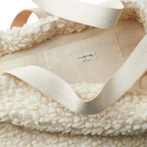 1+ In The FamilyKids 1+ In The Family Furry Tote Bag - Ecru Cream - Image 2