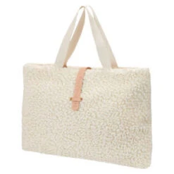1+ In The FamilyKids 1+ In The Family Furry Tote Bag - Ecru Cream