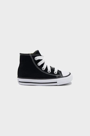 ConverseKids Converse All Stars High Top Sneaker - Black/White - Image 2