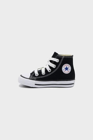 ConverseKids Converse All Stars High Top Sneaker - Black/White - Image 3