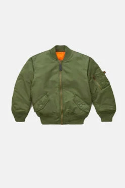 ALPHA INDUSTRIESKids Alpha Industries Bomber Jacket - Green
