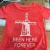 Blue&CreamKids Blueandcream Been Here Forever Windmill Tee - Red