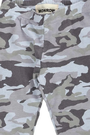 MonrowKids Monrow Vintage Sweatpants - Blue/Purple Camo - Image 3