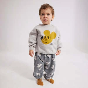 Bobo ChosesKids Bobo Choses Baby All Over Mouse Sweatpants - Grey - Image 4