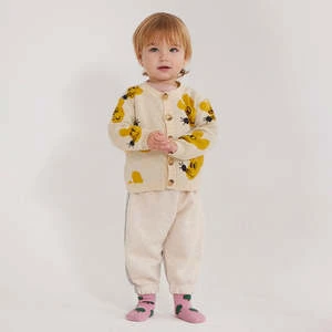 Bobo ChosesKids Bobo Choses Baby Colourblock Sweatpants - Beige - Image 4