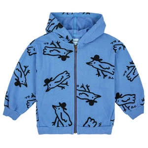 Bobo ChosesChild Mr Birdie Zipped Sweatshirt - Navy Blue - Image 5