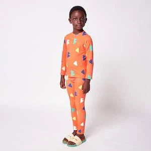 Bobo ChosesKids Bobo Choses All Over Geometric Print Swim Leggings - Orange - Image 6