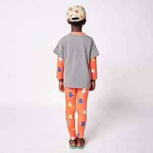 Bobo ChosesKids Bobo Choses All Over Geometric Print Swim Leggings - Orange - Image 3