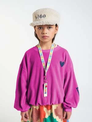 Bobo ChosesKids Bobo Choses Sheepskin Cap - Beige - Image 2