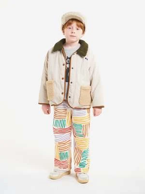 Bobo ChosesKids Bobo Choses Sheepskin Cap - Beige - Image 6