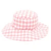 BontonKids Bonton Baby And Child Etretat Hat - Pink Gingham