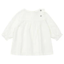BontonKids Bonton Double Gauze Dress - Cream