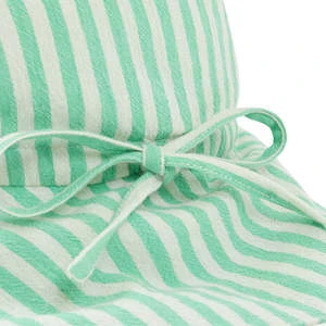 BontonKids Bonton Tsar Hat - Green Stripes - Image 3