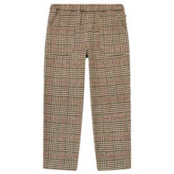 BontonKids Bonton Batcha Pants - British Brown Checks