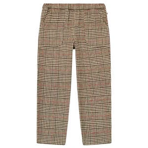 BontonKids Bonton Batcha Pants - British Brown Checks