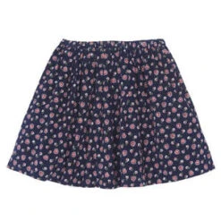BontonKids Bonton Framboise Skirt - Marine Blue Hearts