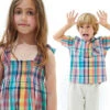 BontonKids Bonton Garou Shirt - Madras Check