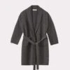 CaramelKids Caramel CHILD KNITTED ROBE - GRAPHITE