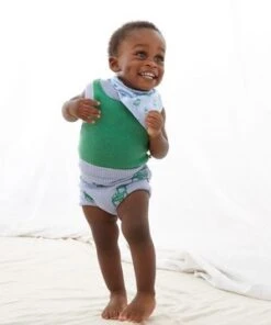 OeufKids Oeuf Chair Vest And Bloomer Set - Ciel