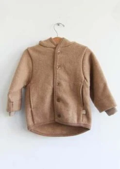 Disanakids Disana Boiled Wool Jacket - Caramel