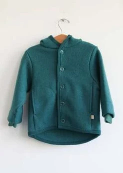 Disanakids Disana Boiled Wool Jacket - Pacific