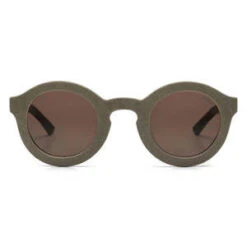 Cream EyewearKids Cream Eyewear Cream 01 X The New Society Sunglasses - Olive