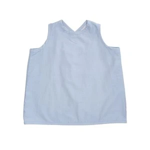BacabucheKIDS Bacabuche Cross Back Tank - Light Denim - Image 2