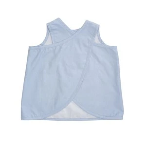 BacabucheKIDS Bacabuche Cross Back Tank - Light Denim - Image 3