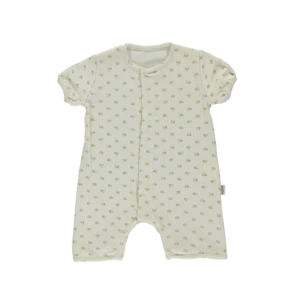 Poudre OrganicKids Poudre Organic Fenouil Baby Romper - Honey Print