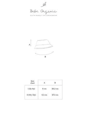 Bebe OrganicKids Bebe Organic Flora Hat - Vintage Daisies - Image 4