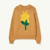 The Animals ObservatoryKids The Animals Observatory Flower Bull Sweater - Beige