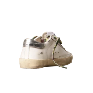 Golden GooseKids Golden Goose Super-Star Leather Upper Nabuk Star Laminated Heel Signature Foxing - Image 3