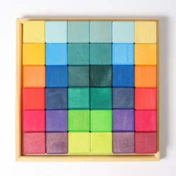 Grimm'sKids Grimm's 36 Piece Set Squares Building Set - Multicolour