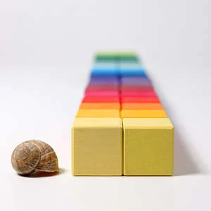 Grimm'sKids Grimm's 36 Piece Set Squares Building Set - Multicolour - Image 4