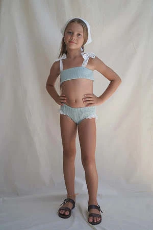 House Of PalomaKids House Of Paloma Ula Set - Ciel Linen