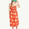 The Animals ObservatoryKids The Animals Observatory Jellyfish Kid's Dress - Red Sheep