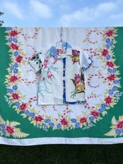 CarleenJames Tablecloth Shirt (Size 6/7)