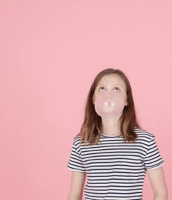 PleyKIDS Pley Striped Jericho Tee - Blue/Cream Stripe