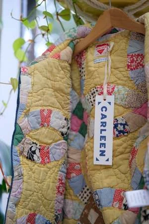 Clare V.KIDS Clare V. Quilt-lined Classic Vest - Sunny Side - Image 5