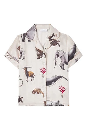 Silk LaundryKIDS Silk Laundry PYJAMAS - ENDANGERED SPECIES - Image 2