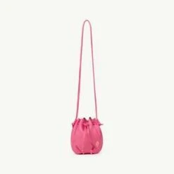 The Animals ObservatoryKids The Animals Observatory Leather Bag - Bright Pink
