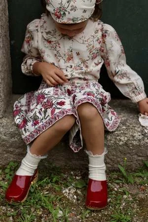 BonjourKids Bonjour Skirt & Scarf - Provence Flower