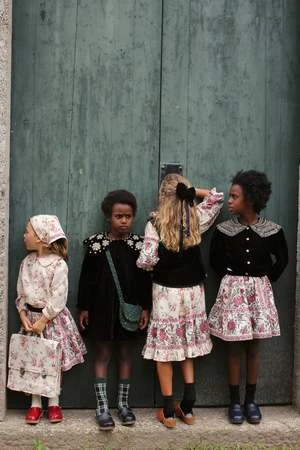 BonjourKids Bonjour Skirt & Scarf - Provence Flower - Image 3