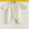 CaramelKids Caramel BABY PYJAMA H23 - BLANC DE MEUDON