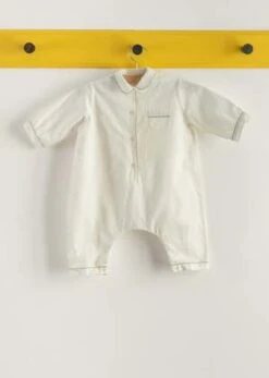 CaramelKids Caramel BABY PYJAMA H23 - BLANC DE MEUDON