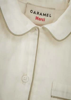 CaramelKids Caramel BABY PYJAMA H23 - BLANC DE MEUDON - Image 3