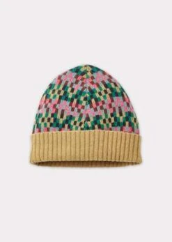 CaramelKids Caramel JETER HAT - SAND FAIRISLE